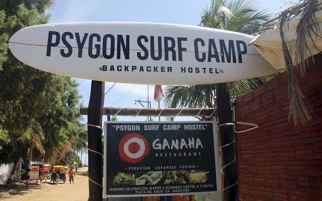 Psygon Surf Camp Hostel Mancora Εξωτερικό φωτογραφία